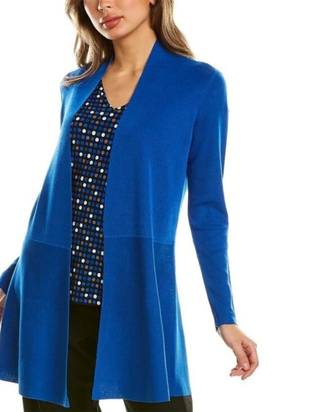 LIKE NEW! Anne Klein "Monterey" Longline Lightweight Cardigan Size XXS
